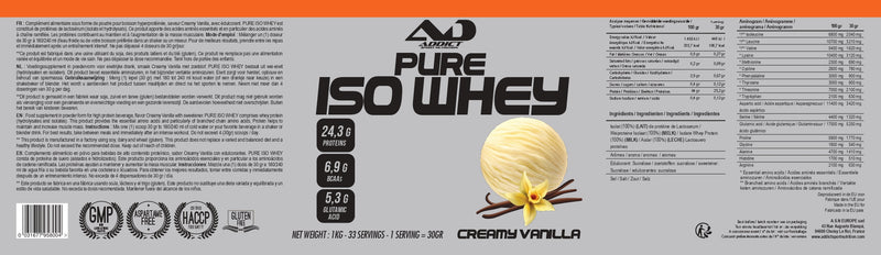 Pure Iso whey (100% Isolate)