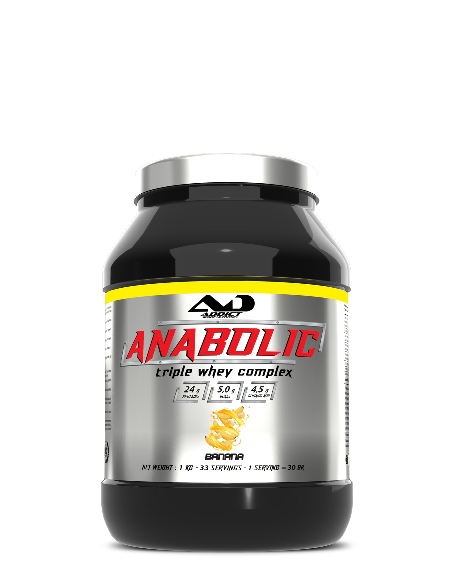 ANABOLIC WHEY COMPLEX : Tri protéines