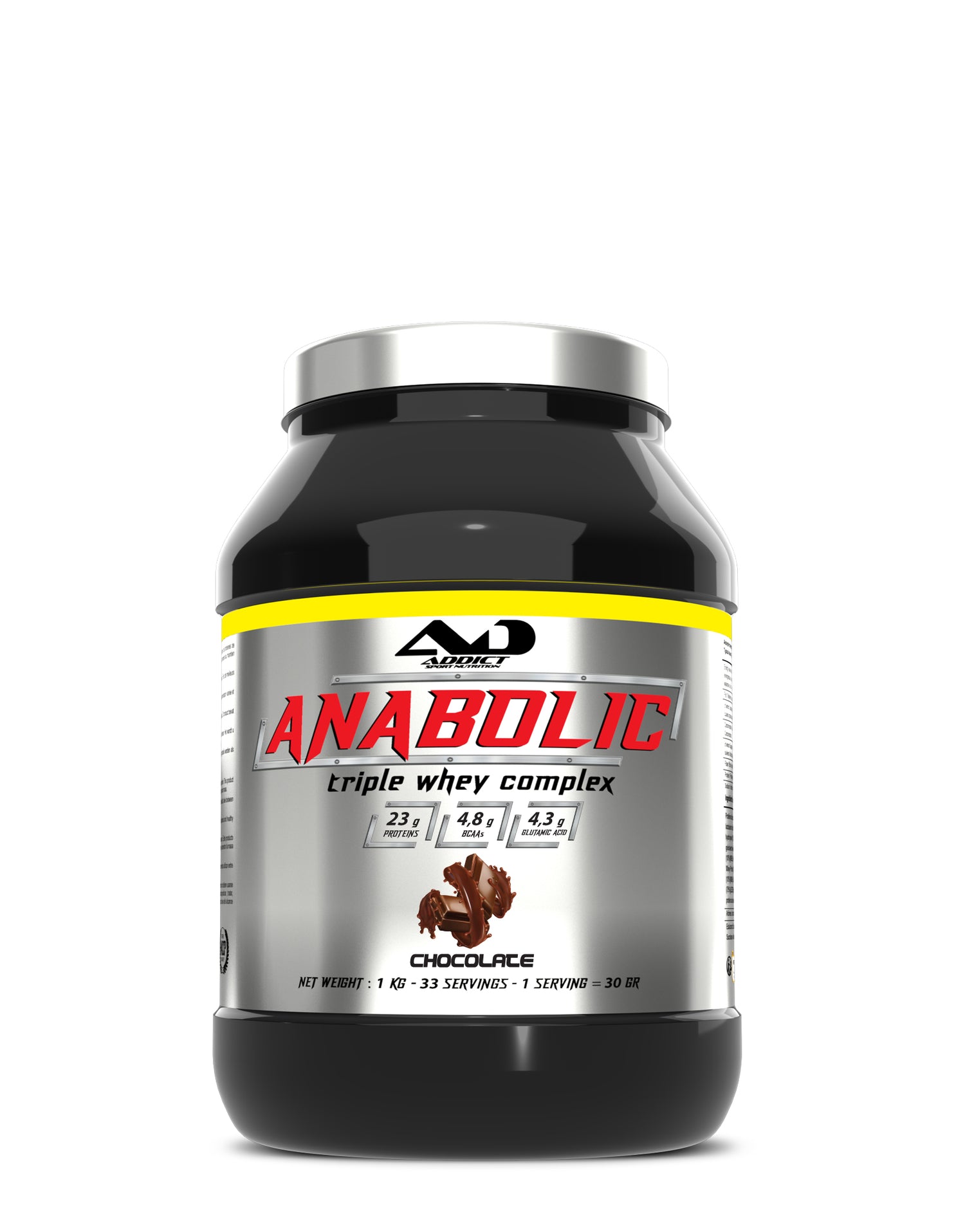 ANABOLIC WHEY COMPLEX : Tri protéines