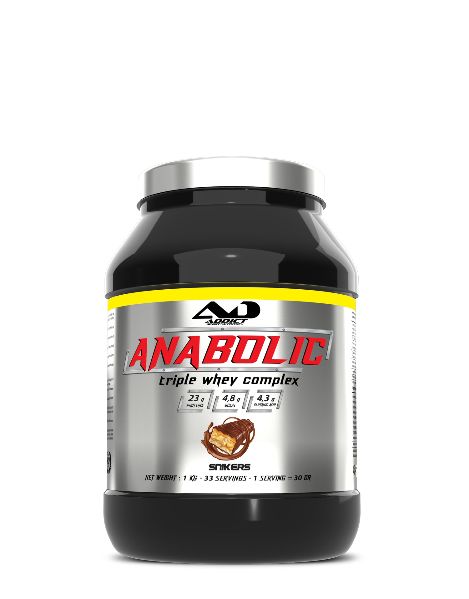 ANABOLIC WHEY COMPLEX : Tri protéines