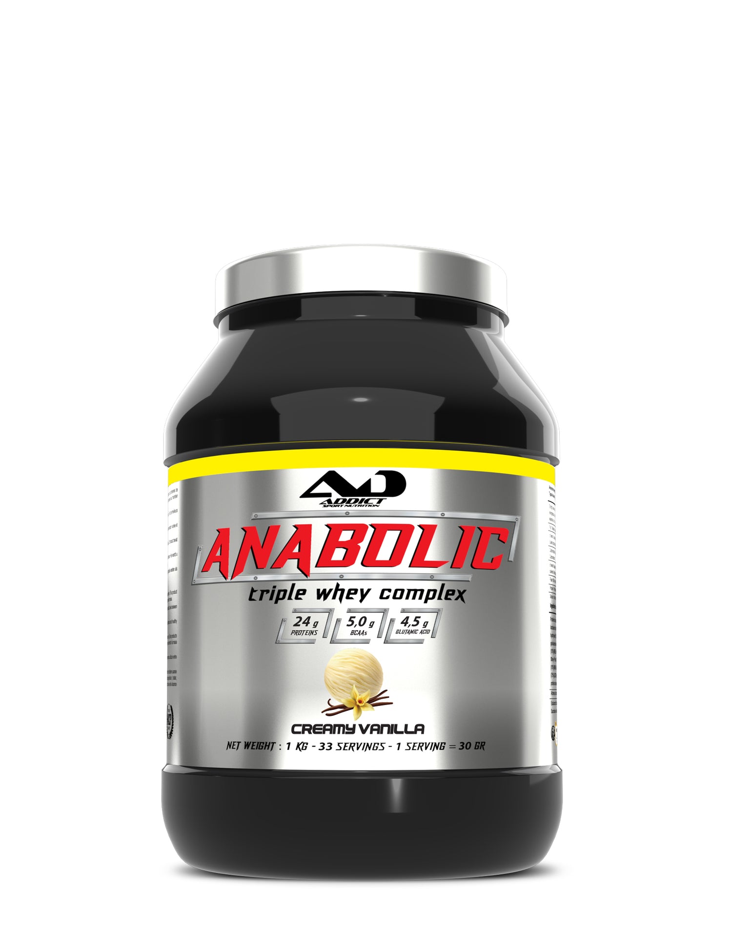 ANABOLIC WHEY COMPLEX : Tri protéines