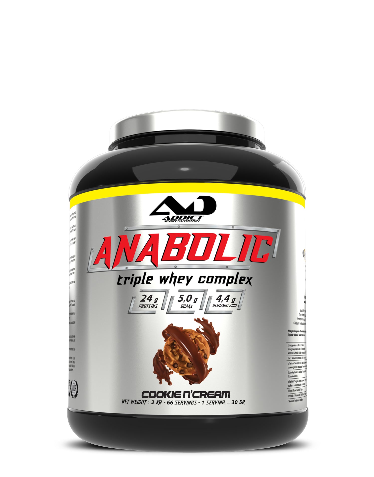 ANABOLIC WHEY COMPLEX : Tri protéines