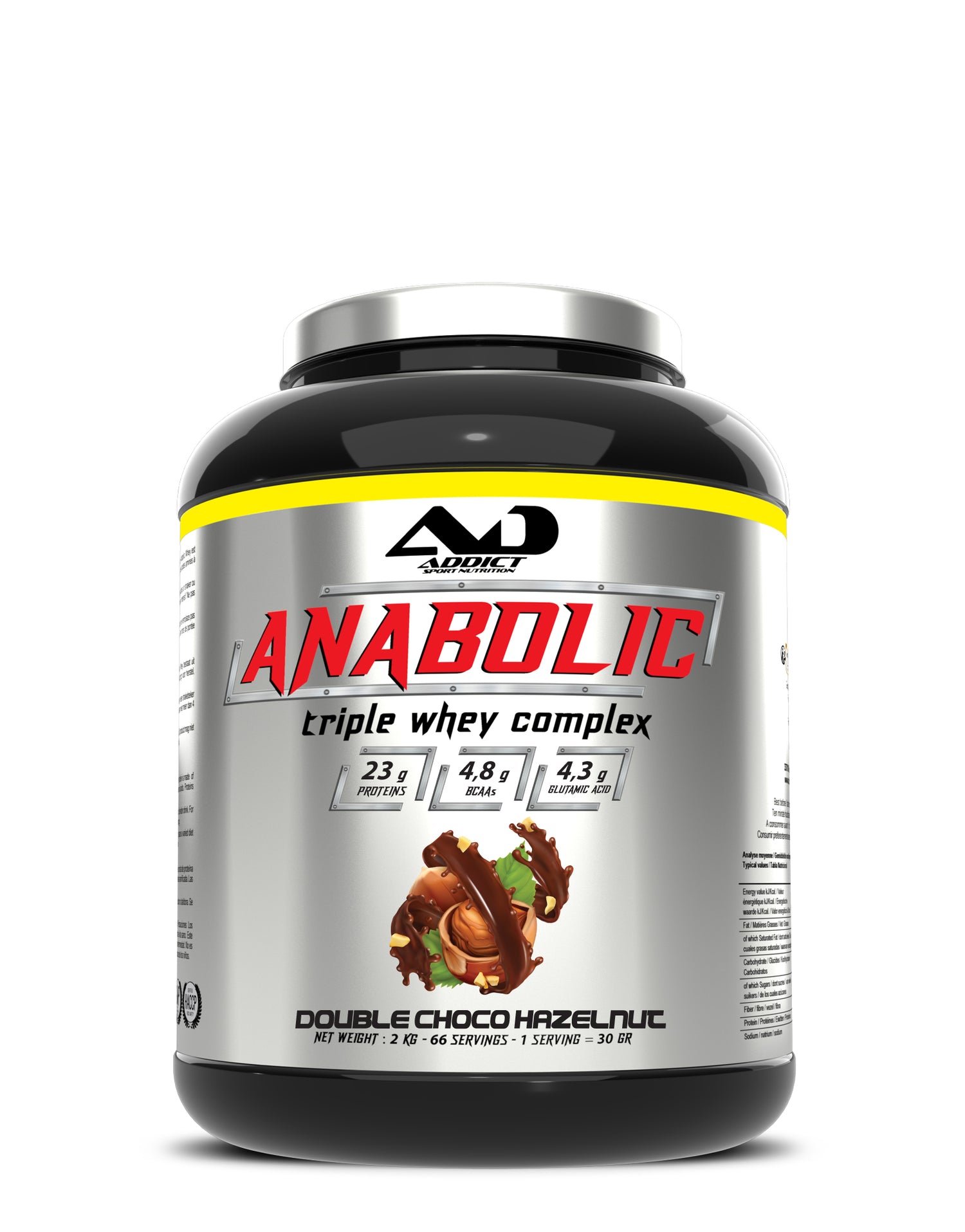 ANABOLIC WHEY COMPLEX : Tri protéines