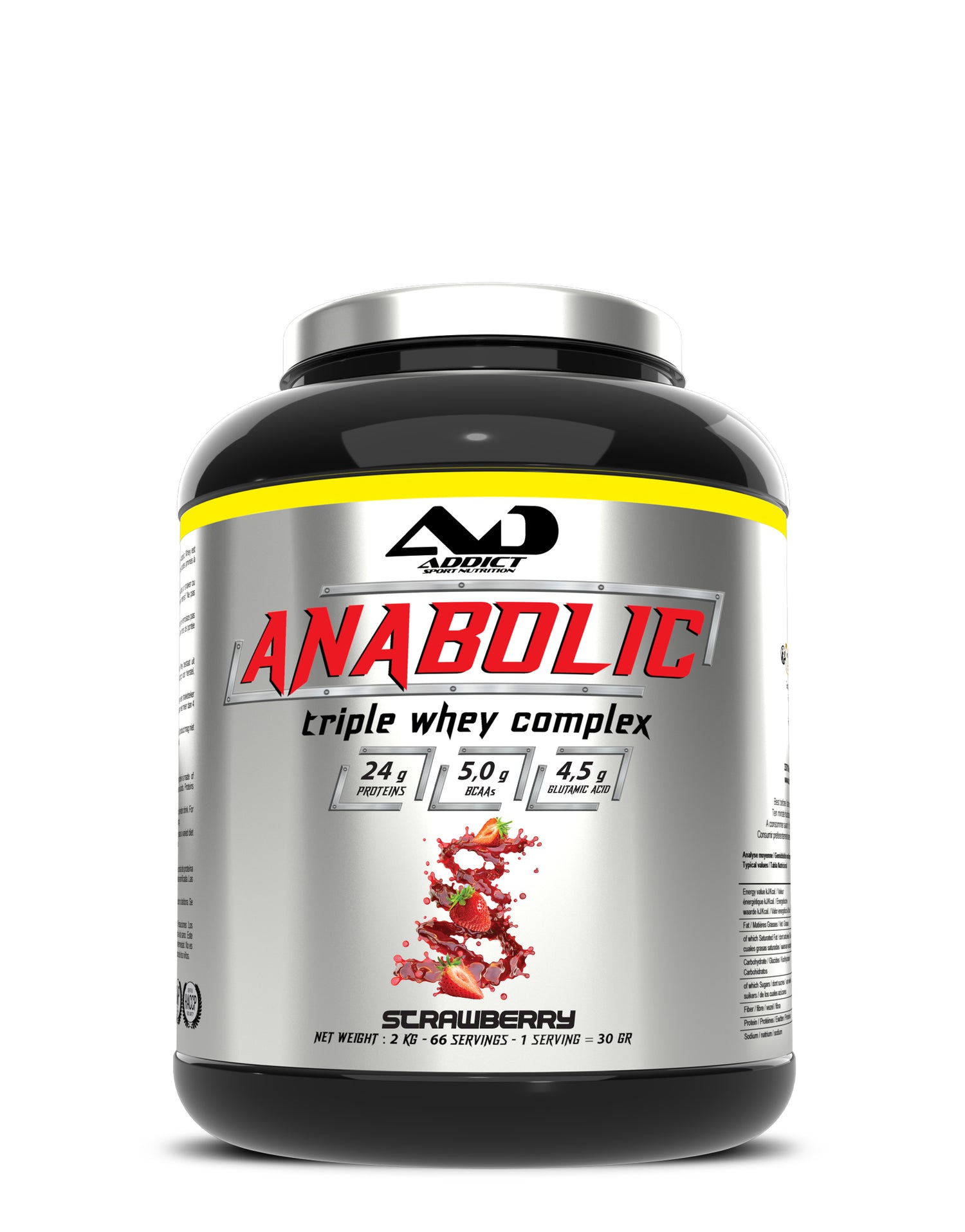 ANABOLIC WHEY COMPLEX : Tri protéines