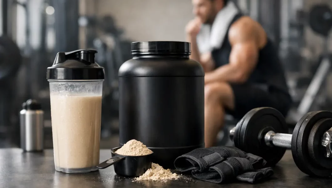 Protéine après entraînement musculation