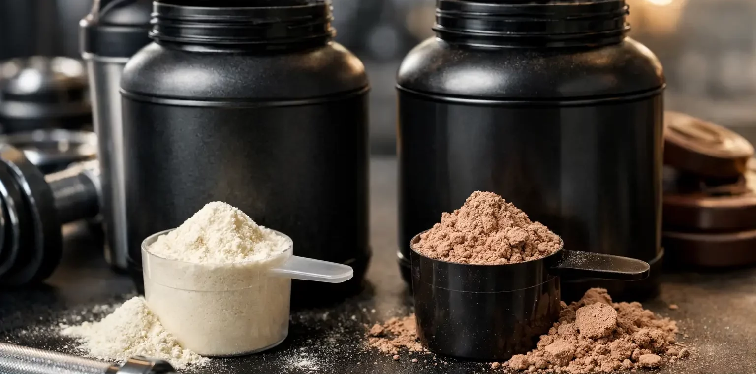 Whey ou gainer en musculation ?