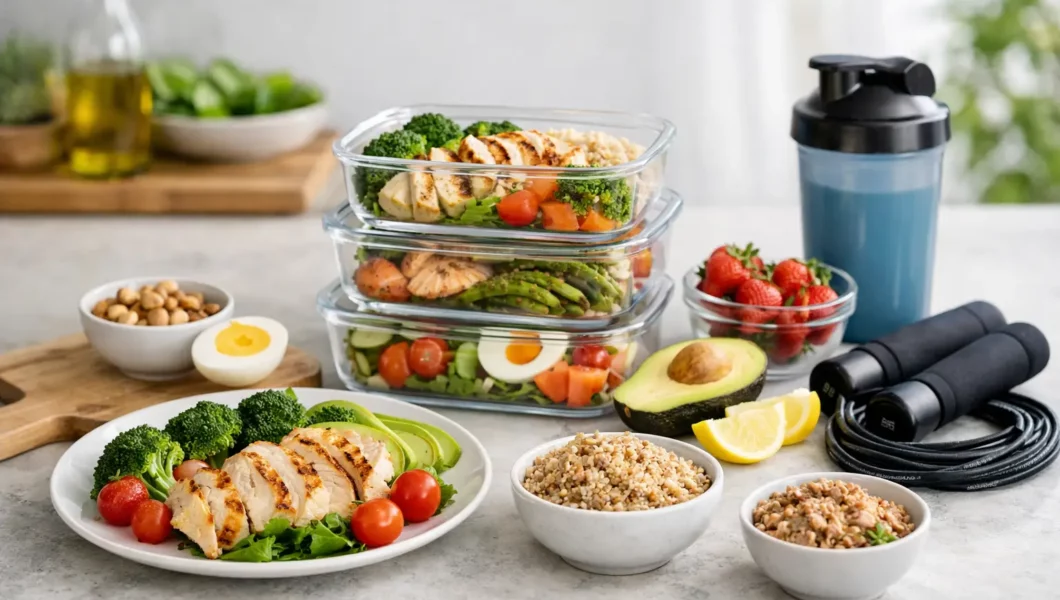 Exemple de programme nutrition sèche sur 7 jours