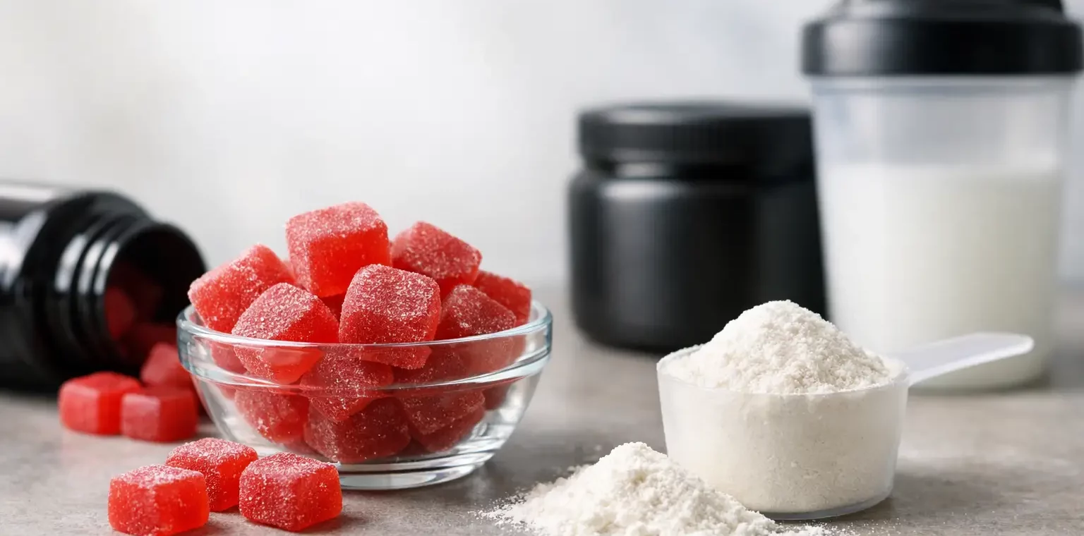 Créatine gummies ou poudre : que choisir ?