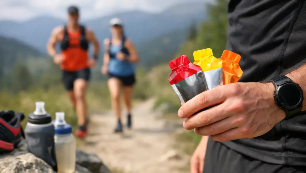 Gels énergie endurance : le bon rythme en course