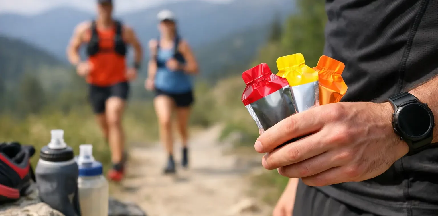 Gels énergie endurance : le bon rythme en course
