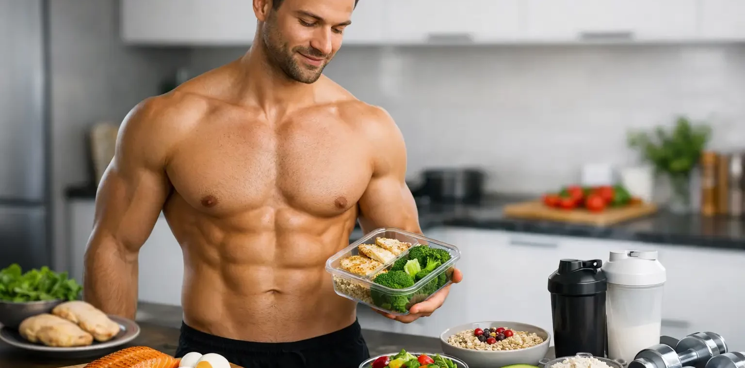Plan nutrition sèche homme exemple en 7 jours