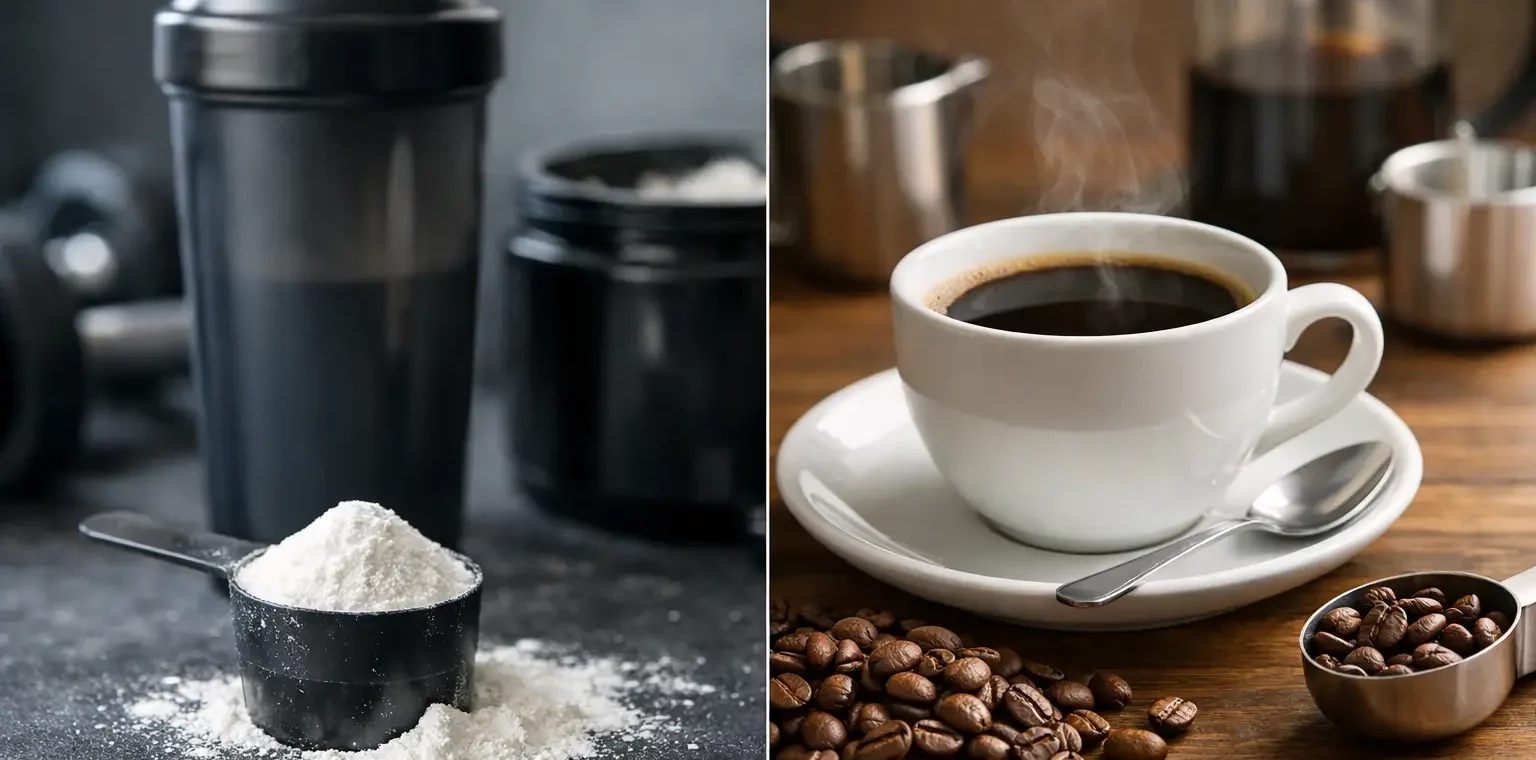 Pre workout ou café : lequel avant l'entraînement ?