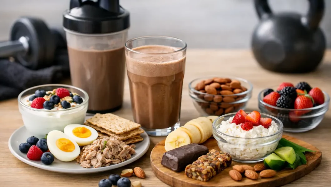 8 exemples de collation après musculation