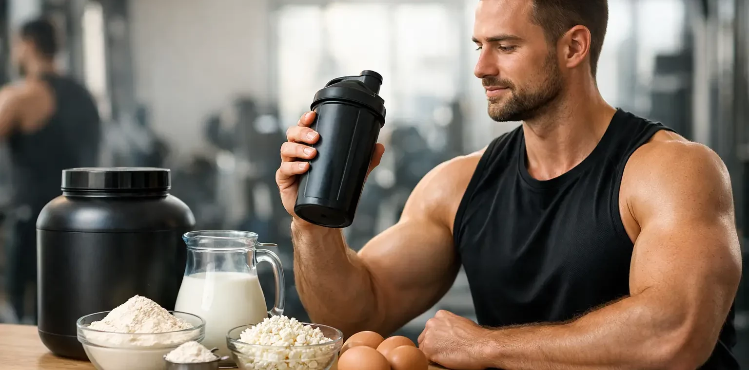 Protéines natives pour progresser en musculation