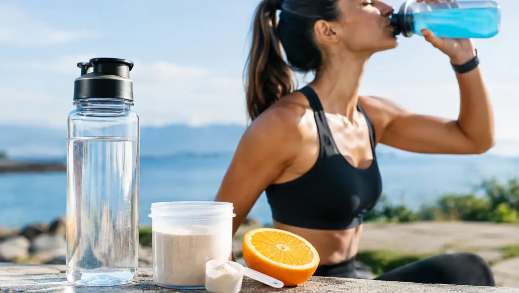 Électrolytes eau sportive pour mieux performer