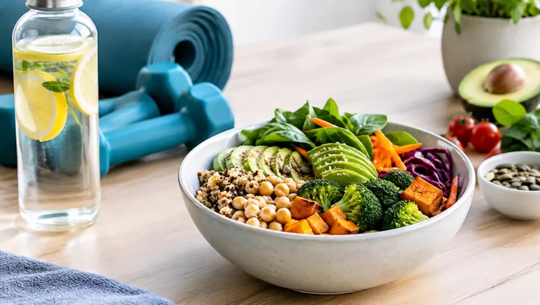 Menu végétarien sportif pour mieux performer